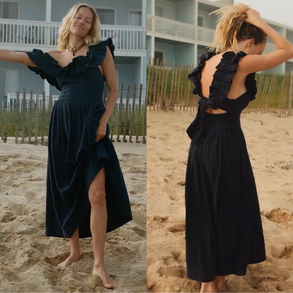 Free People Ruffle It Up Midi. - Picture 6 of 6